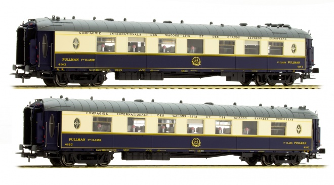Set of 2 Pullman cars type WP of CIWL - Cote d'Azur<br /><a href='images/pictures/LS_Models/186552_c.jpg' target='_blank'>Full size image</a>
